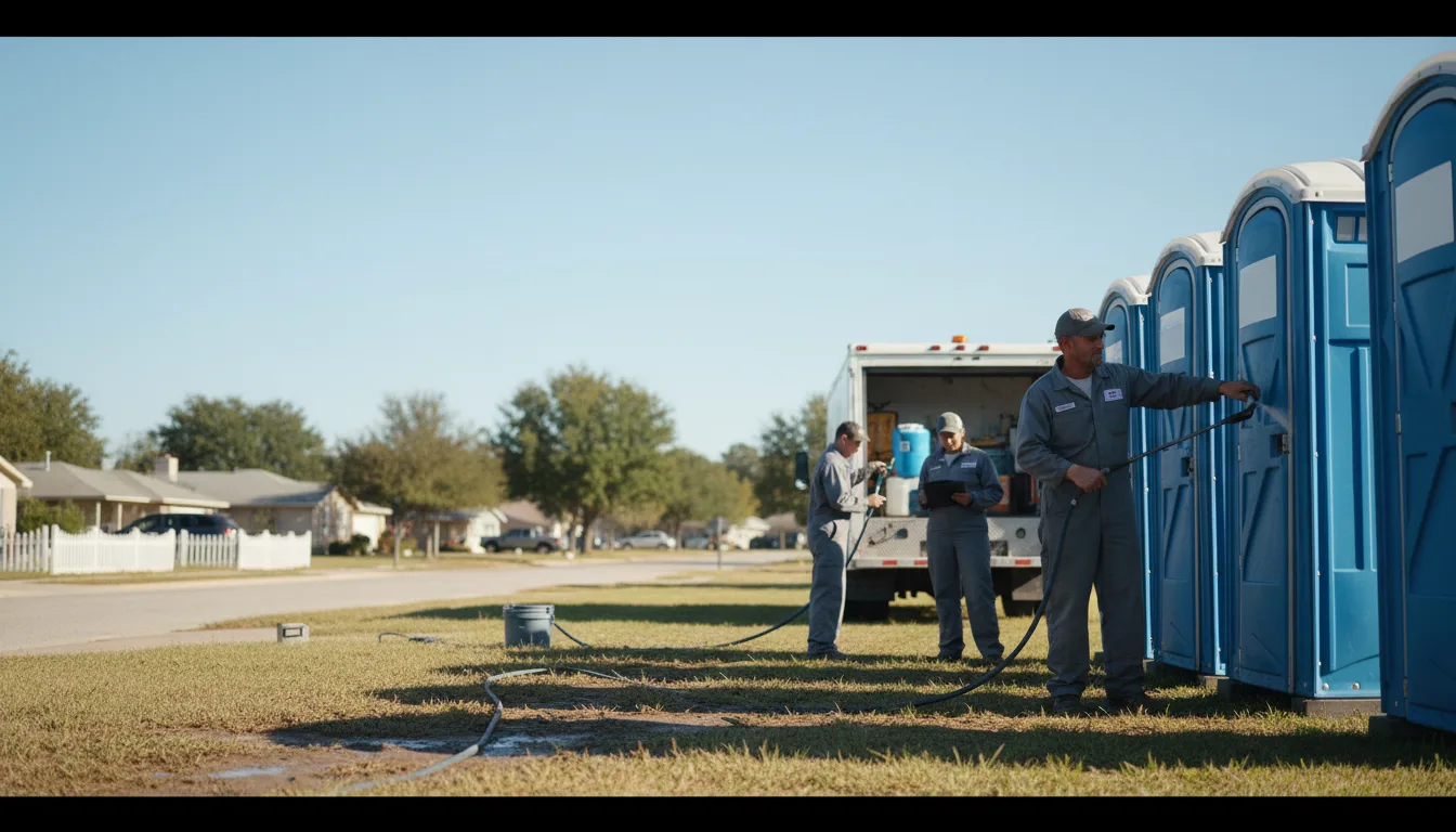 Long-Term Portable Toilet Rental in Iowa Falls, IA near me